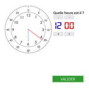 Apprendre l'heure